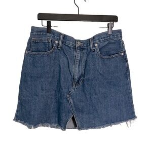 Madewell Denim Mini Skirt